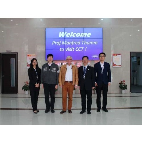 Prof. Manfred Thumm of Karlsruhe Institute of Technology, Germany visited CCT Group for exchange and guidance